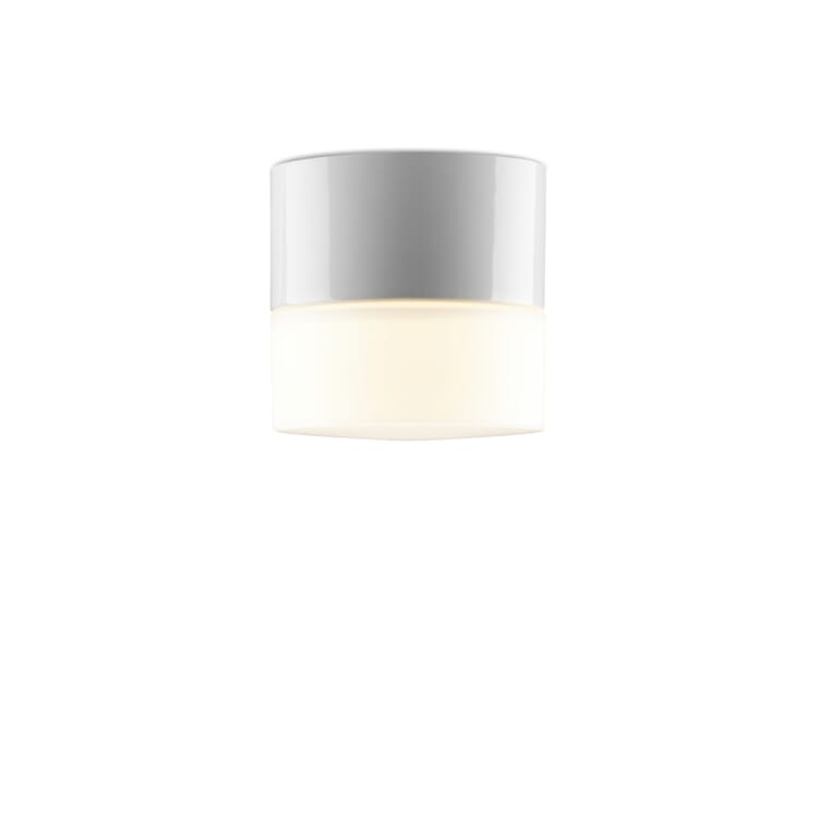 Væg- og loftslampe med LED-cylinder, En