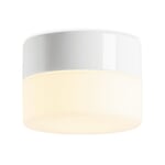 Wall and ceiling lamp cylinder LED Four White / Matte