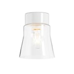 Cylinder til loftslampe Åben Klart glas