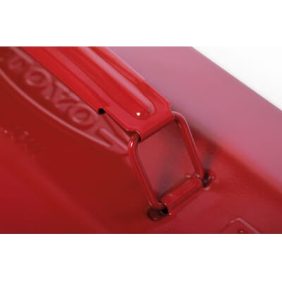 Universal box Toyo, round lid, Red