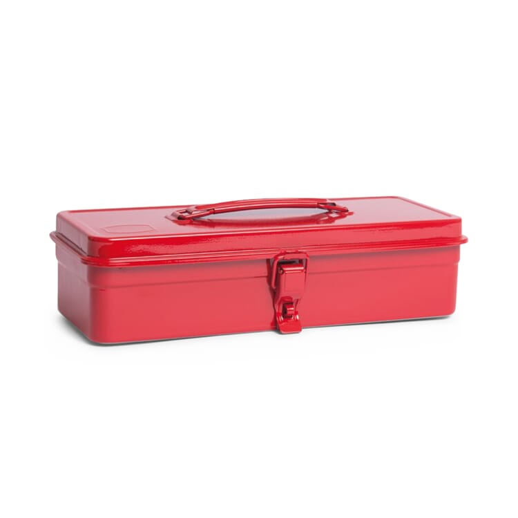 Toyo caja universal, tapa plana, Rojo