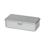 Boîte empilable Toyo Argenté