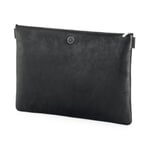 Sonnenleder Etui til dokumenter Sort