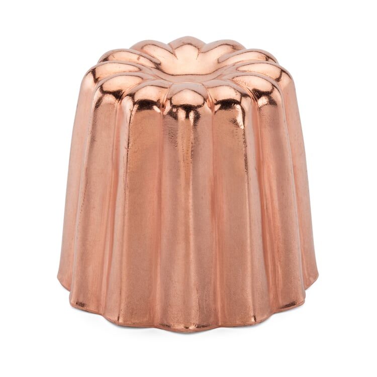 Baking tin canelé copper, 1 piece