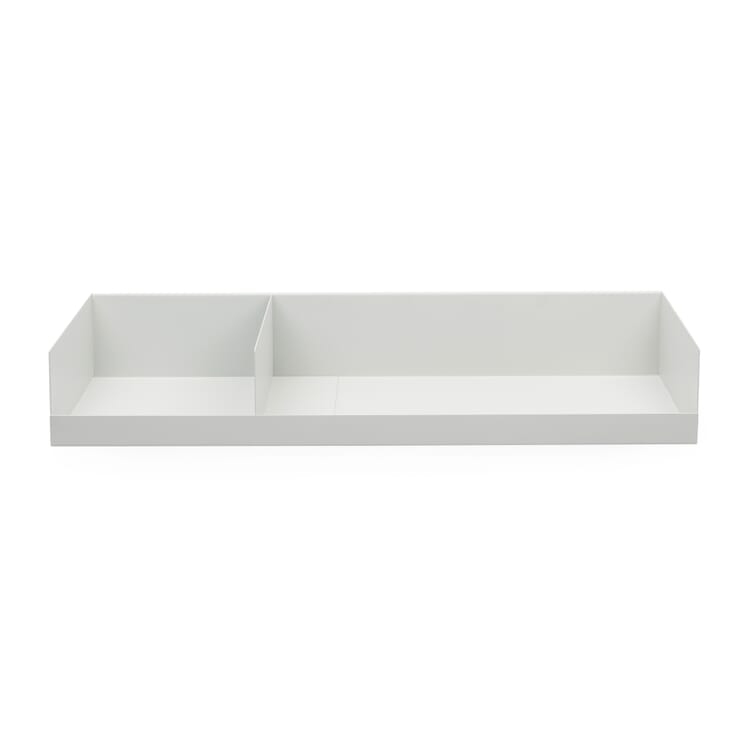 Estantería de pared Boks, RAL 7035 Gris luminoso