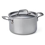 Cooking Pot Made of Stainless Steel Volume 3.8 l