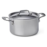 Cooking Pot Made of Stainless Steel Volume 3.8 l