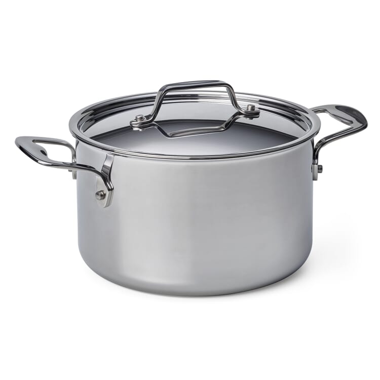 Gryde i rustfrit stål, 3,8 L