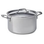 Gryde i rustfrit stål 6,6 L