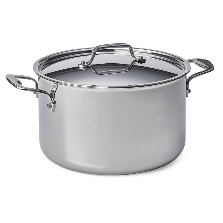 Gryde i rustfrit stål, 6,6 L