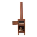 Zubehör zu Stahlherd Outdooroven Tür