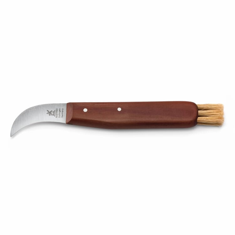 Couteau à champignons en bois de prunier