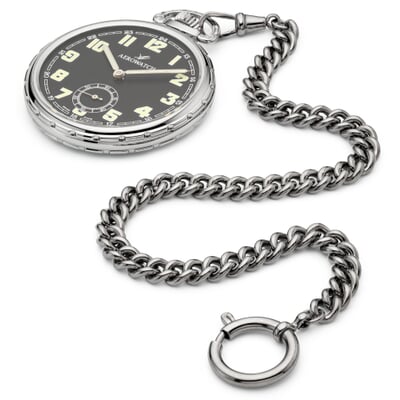 Chaîne De Montre De Poche Vintage En Argent - Mercury Dimes - Occasion