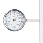 Window thermometer round