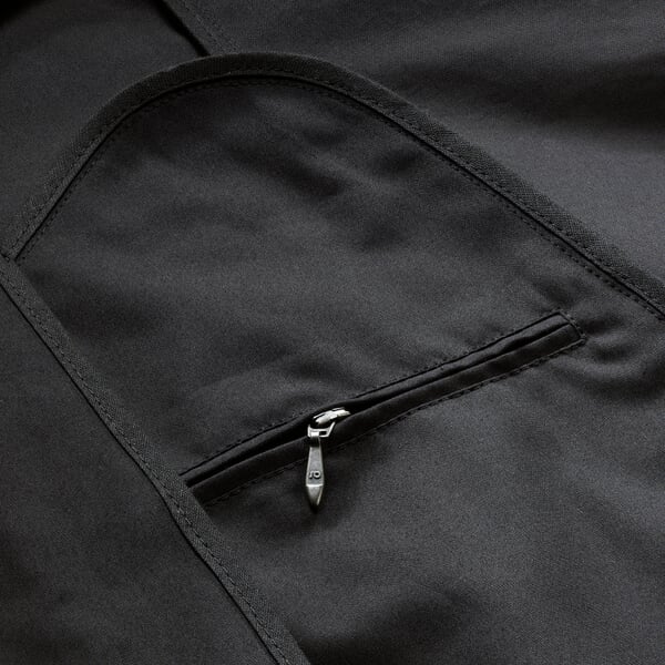 Damenmantel EtaProof® Schwarz, Detailsicht