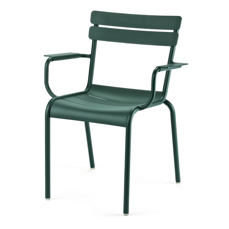 Chaise de jardin Fermob avec accoudoirs aluminium