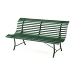 Fermob garden bench Louisiane Cedar green