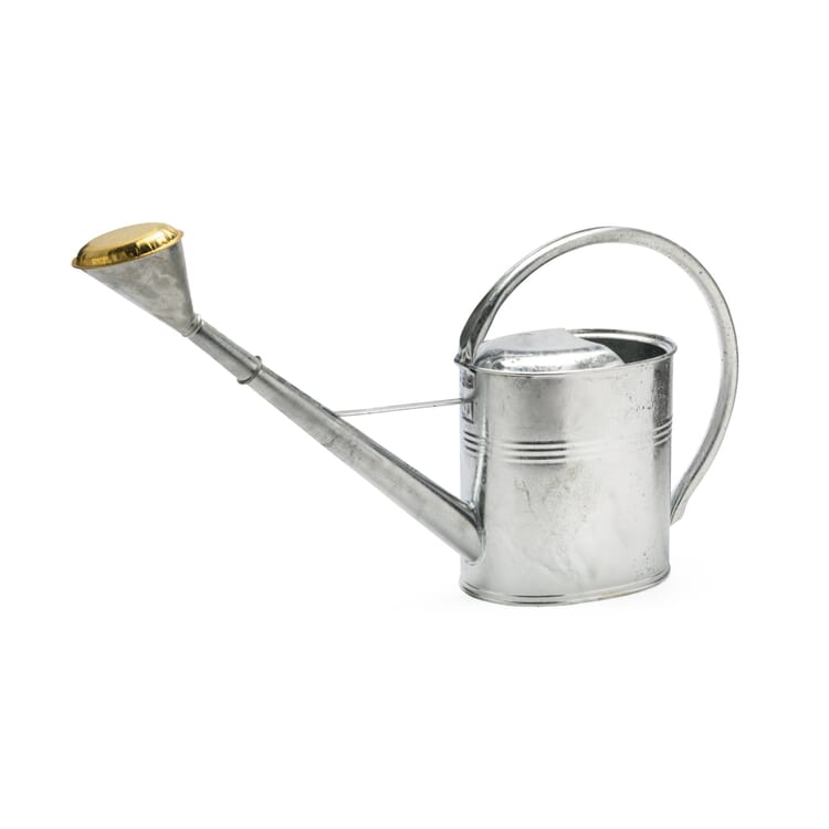 Watering can galvanized, Oval, 8 l