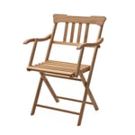 Danish Garden Armchair Made of Oak