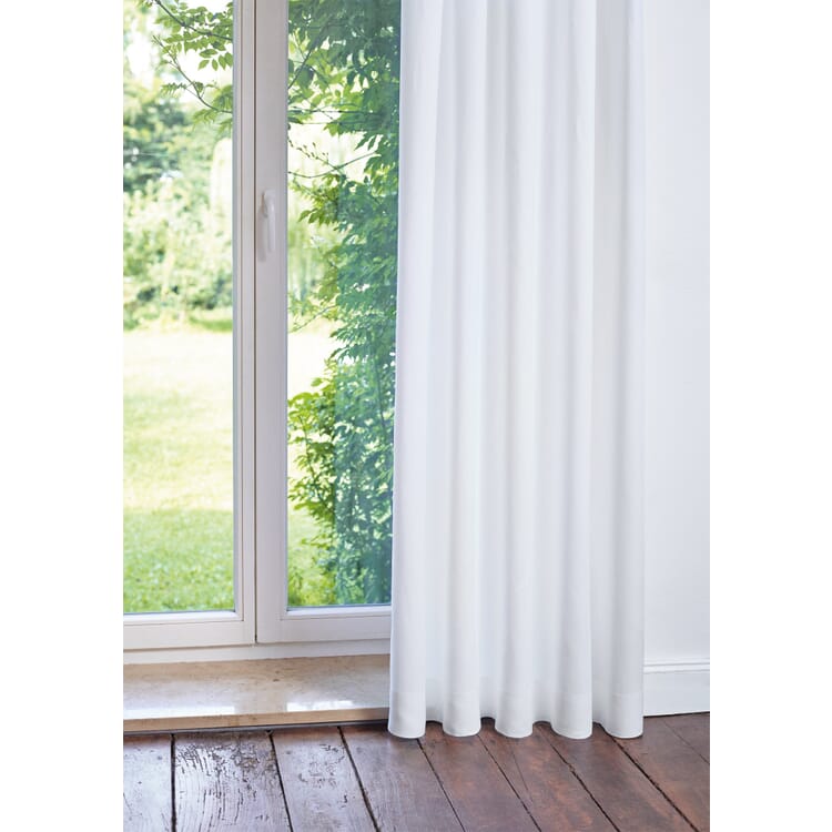 Gardin i ren hør, Højde 245 cm