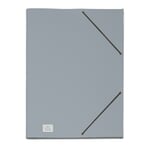 9 Compartment Cardboard File Folder Gray