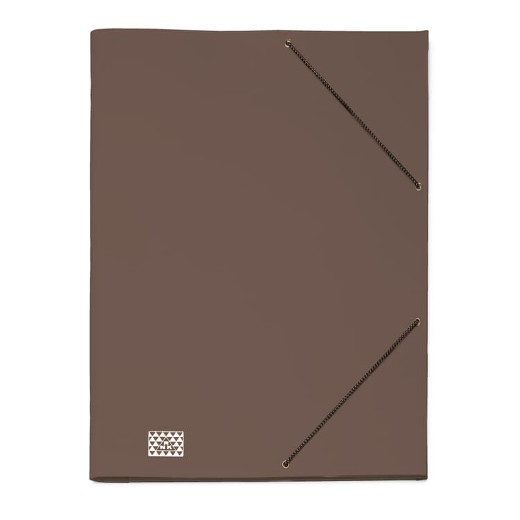 Papmappe med 9 rum, Brown