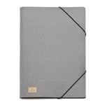 20 compartments folder cardboard Gray