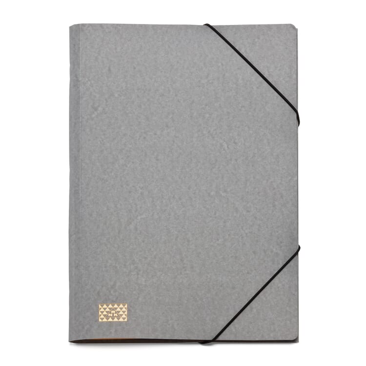 20 compartments folder cardboard, Gray