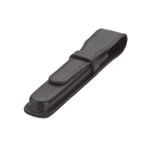 Simple Leather Pen Case Black