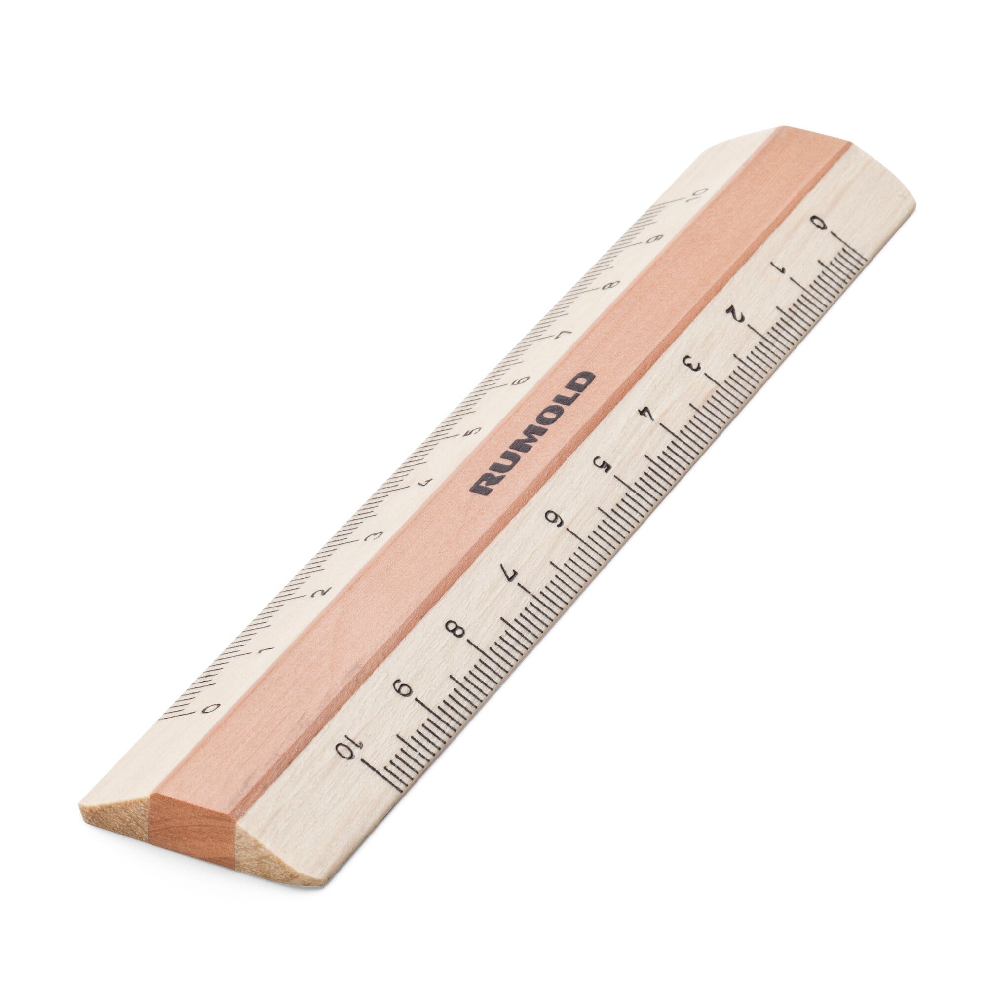 Hand-Dyed Turquoise + Gold Wooden Rulers