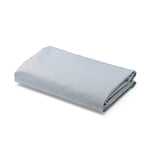 Fitted Sheet Made of Cotton Blue 140 × 200 × 15 cm