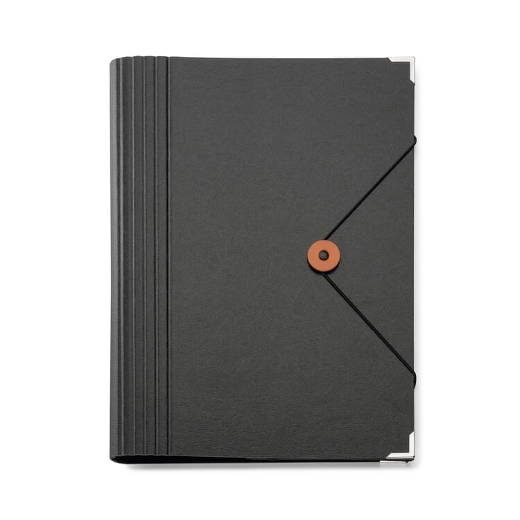 Skriveetui af hårdt pap