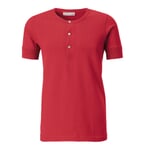 Camiseta de media manga para hombre Rojo