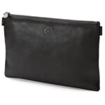 Red-tanned Leather Banker’s Briefcase Black