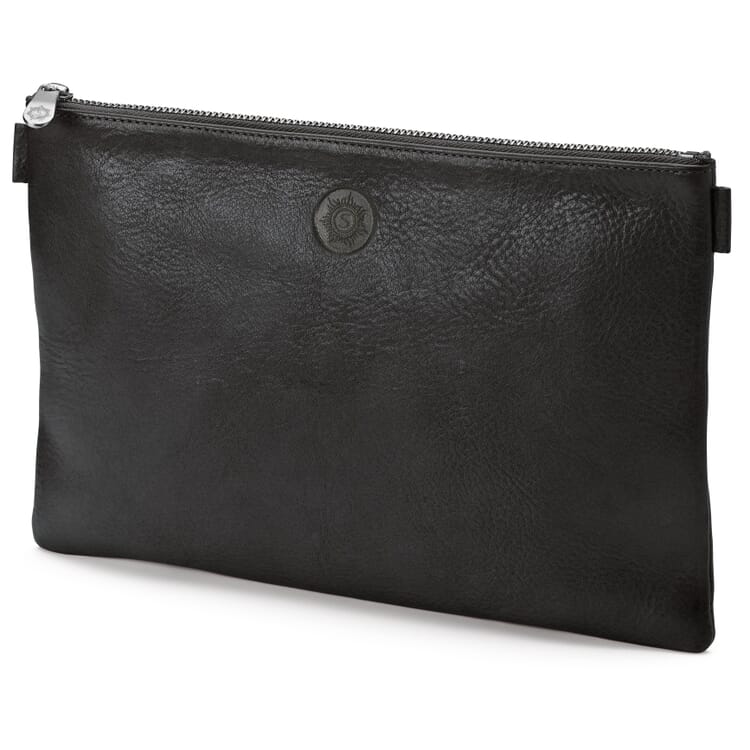 Sonnenleder Borsa da banco in pelle, Nero