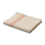 Linen Dish Towel Red