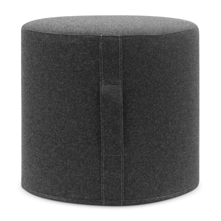 Pouf Drums, piccolo, Antracite