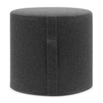 Tabouret Drums, petit Anthracite