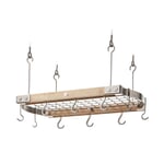 Ceiling hanging shelf for pots Small