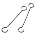 Extensions for Ceiling Hanging Rack Extension Hooks 21 cm