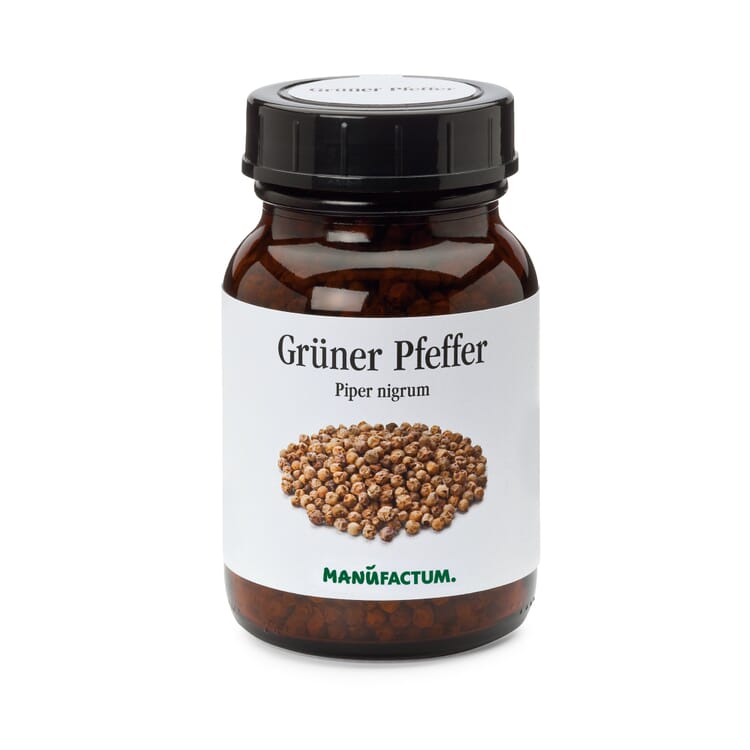 Tørret grøn peber