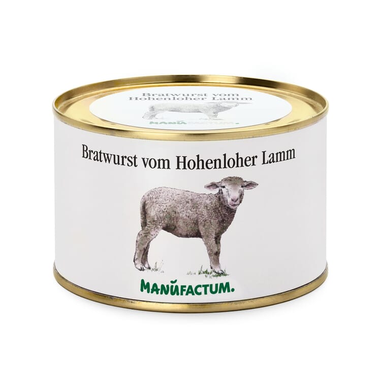 Bratwurst from Hohenlohe lamb
