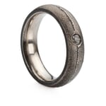 Ring Sandguss Bergkristall