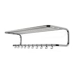 Wall coat rack steel tube Width 100 cm