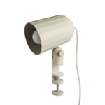 Clamp Lamp “Noc Clip” Matt white