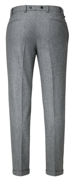 Herren-Flanellhose Graumelange