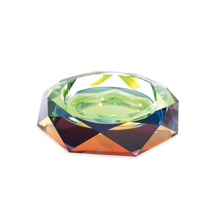 Cut-Glass Bowl Rainbow, Large