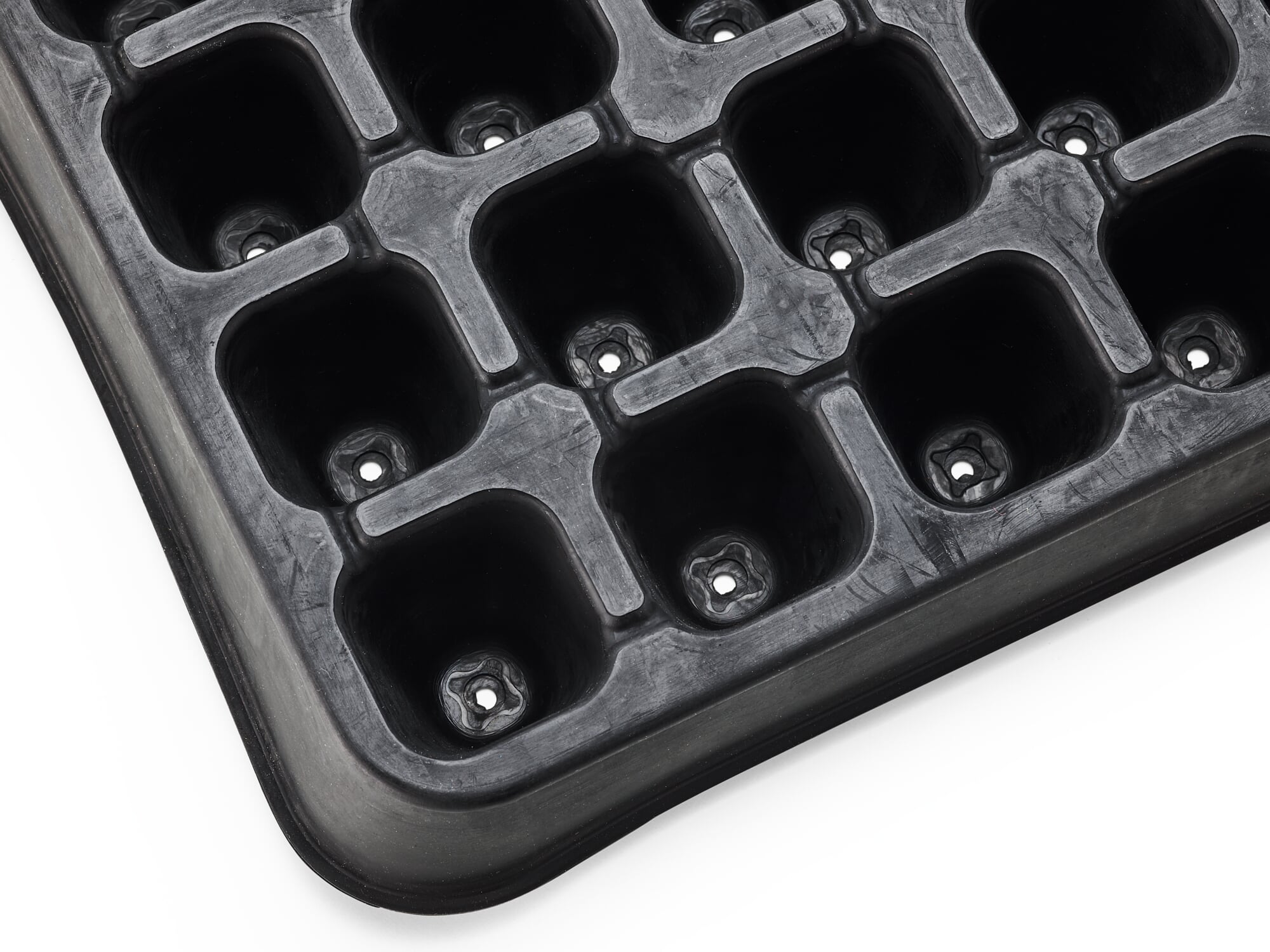Wildlife World 30 Cell Natural Rubber Seed Tray - Plastic-Free, Fair Trade Gardening Seed Starter