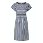 Armor lux Sommerkleid Ringel Marine-Weiß