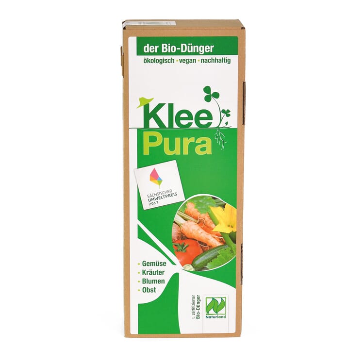 Organischer Dünger aus Klee